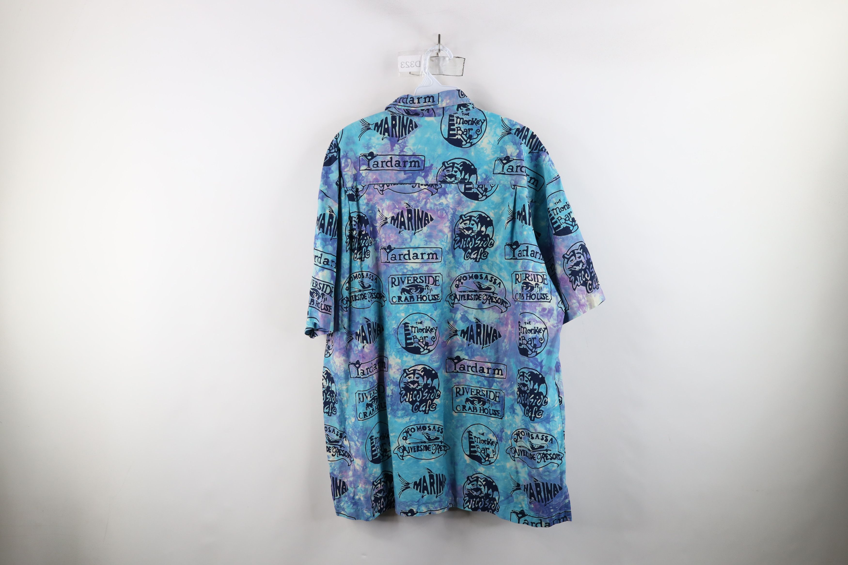 Vintage Vintage Streetwear All Over Print Hawaiian Luau Button Shirt Size US XL / EU 56 / 4 - 9 Thumbnail
