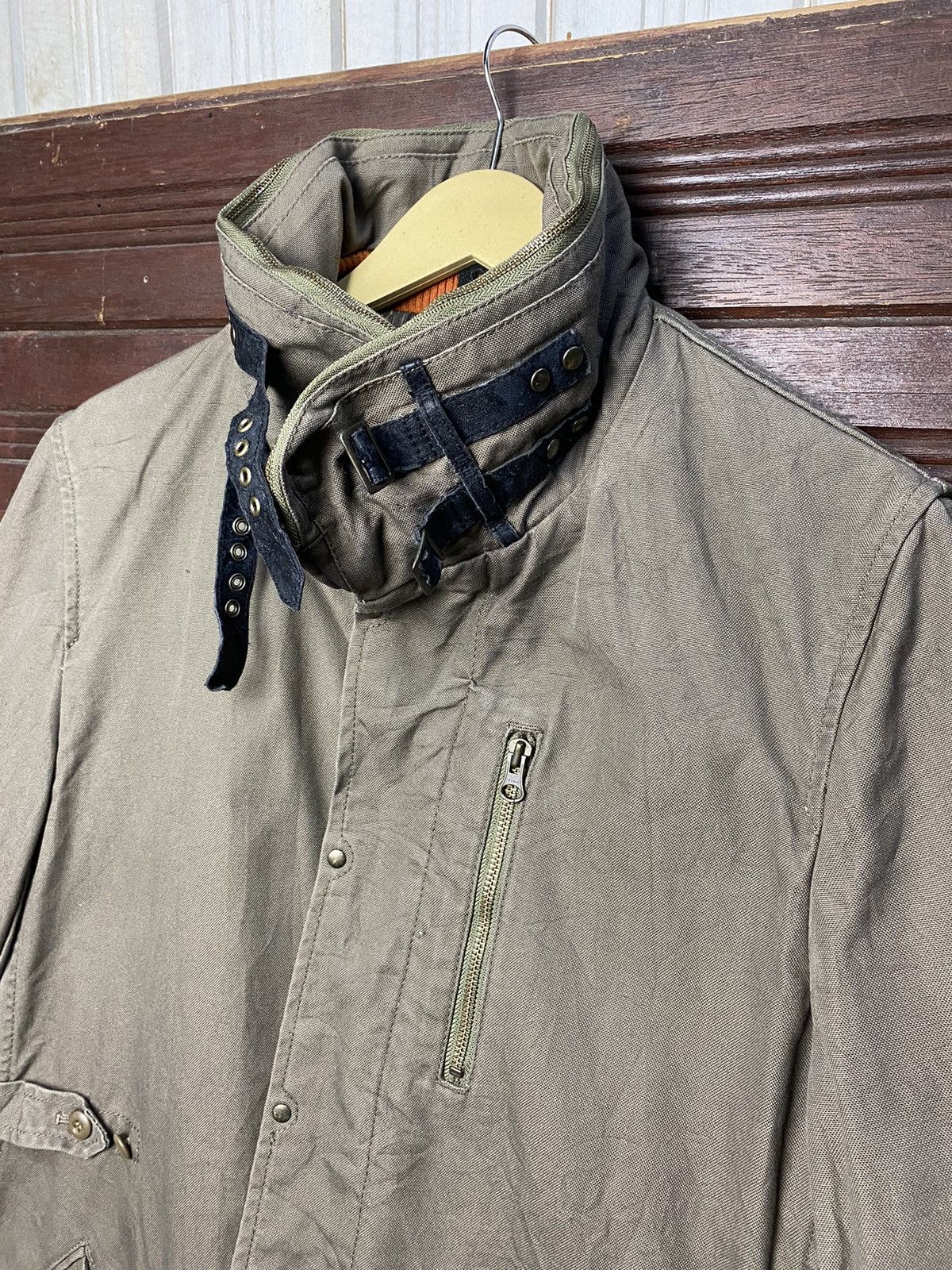 PPFM Ppfm Military Khakis Parka hooded jacket Size US L / EU 52-54 / 3 - 8 Thumbnail