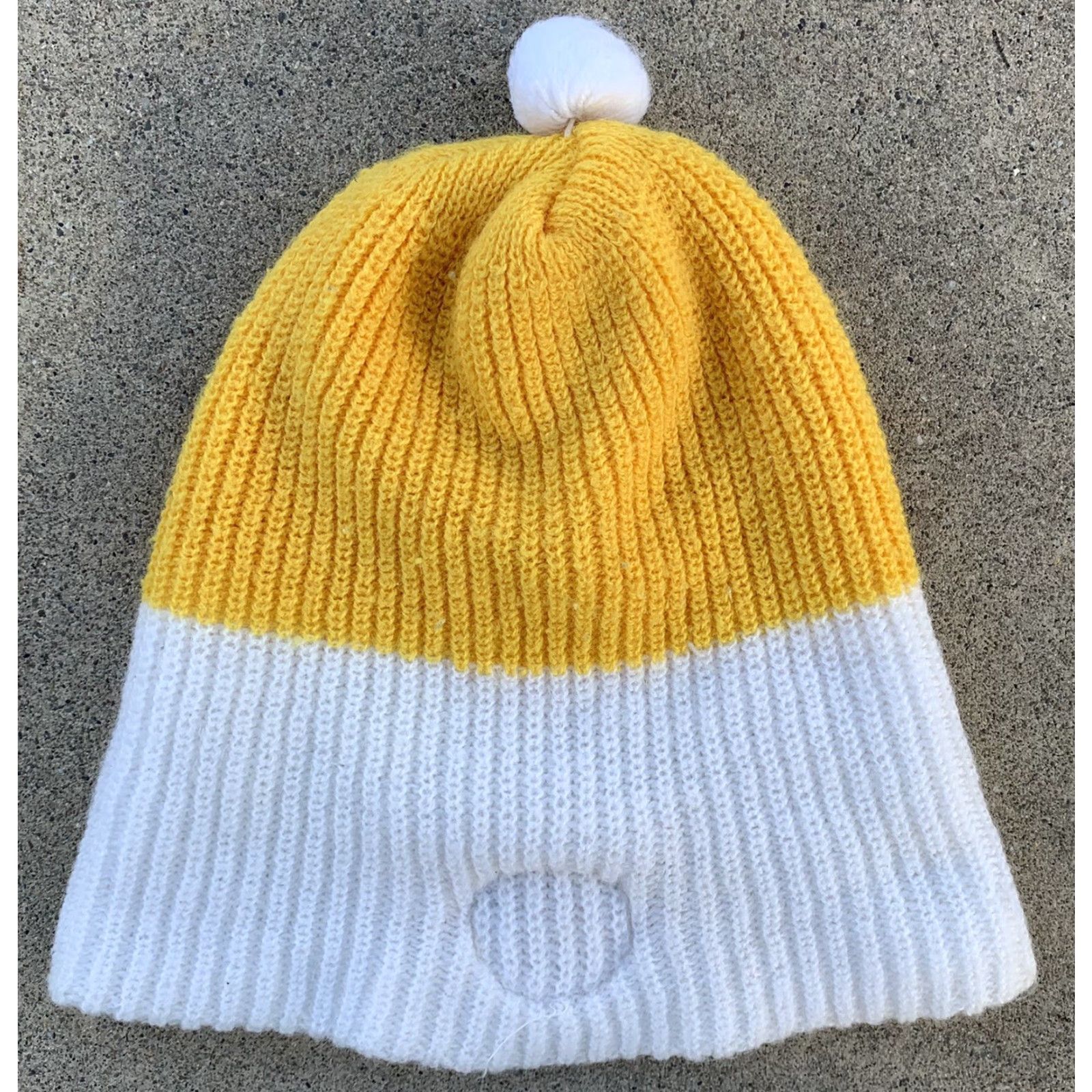 Vintage VINTAGE Unbranded Beanie Adults One Size White Acrylic Knit Duck Patch I’m The Greatest Cap Size ONE SIZE - 6 Thumbnail