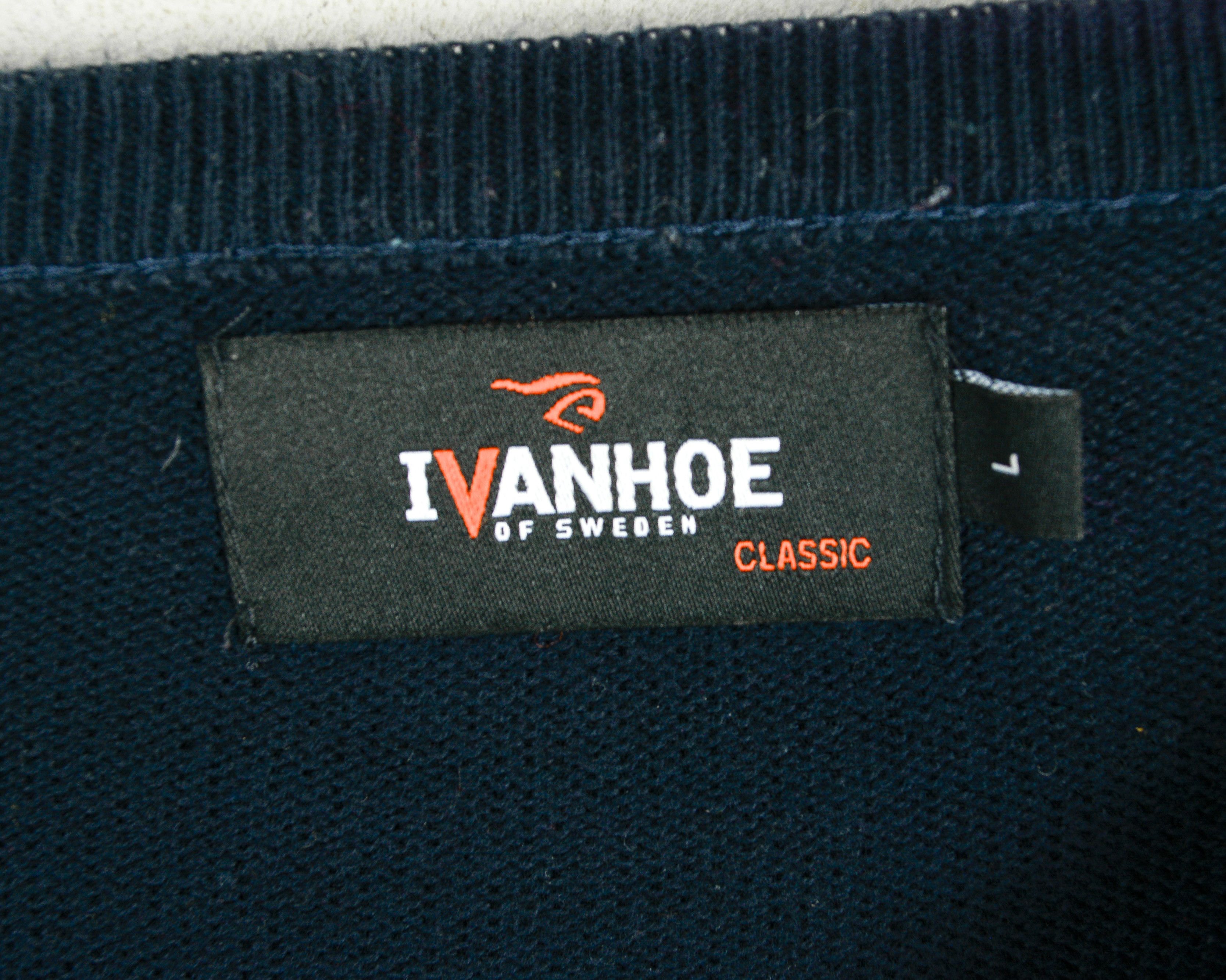 Other IVANHOE Envirotainer Jumper Pullover Sweater Knit V Neck Size US L / EU 52-54 / 3 - 5 Thumbnail
