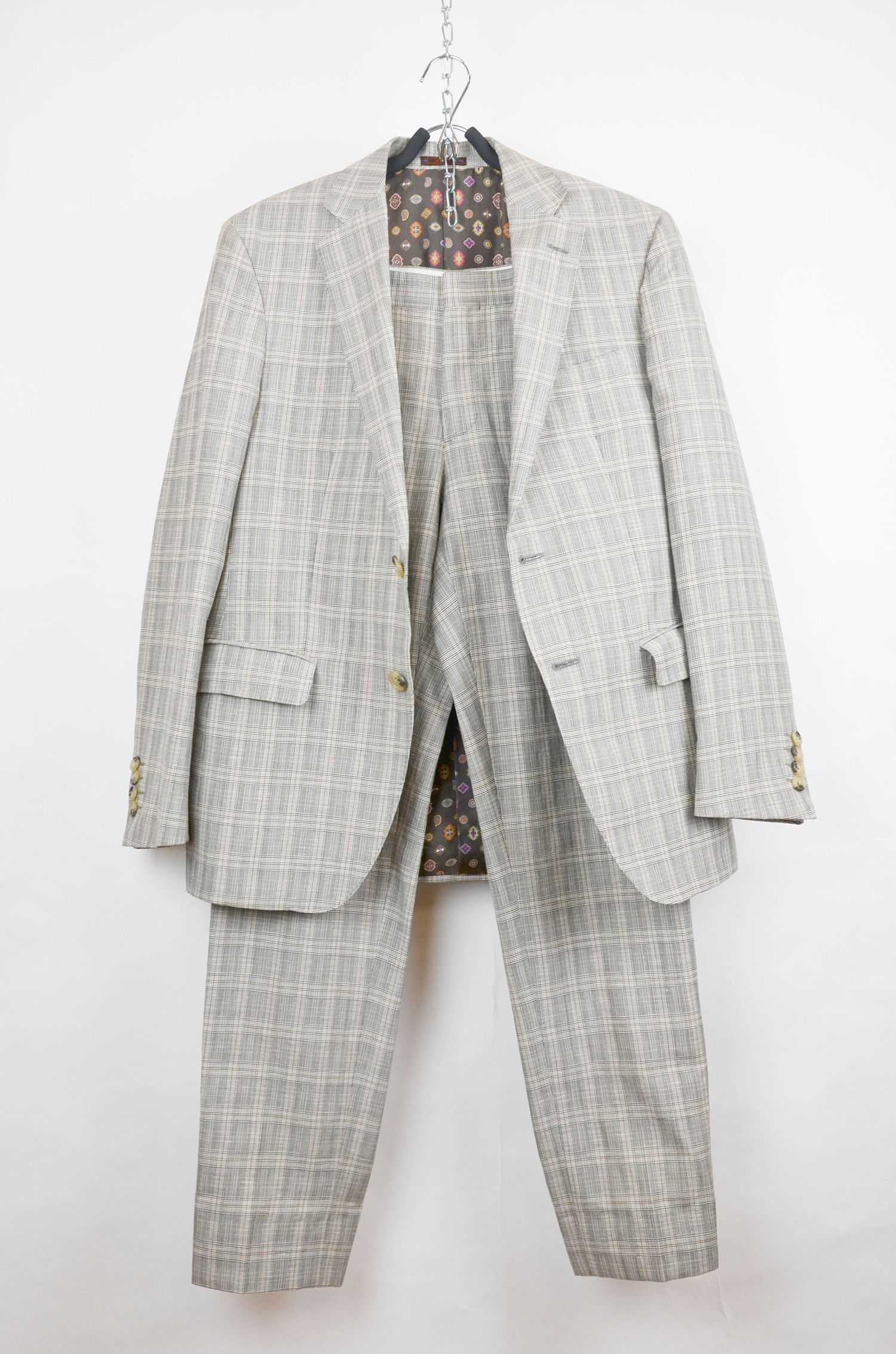Etro ETRO Tartan-Check Suit - 48 Size 48R - 1 Thumbnail