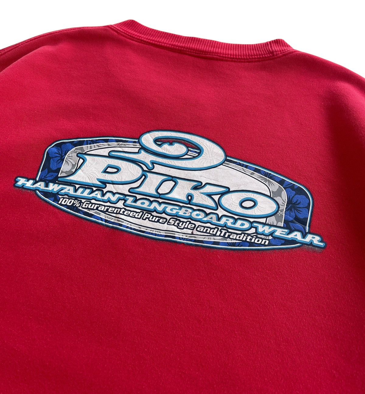 Vintage Vintage Piko Hawaiian Crewneck Sweatshirt Size US L / EU 52-54 / 3 - 4 Thumbnail