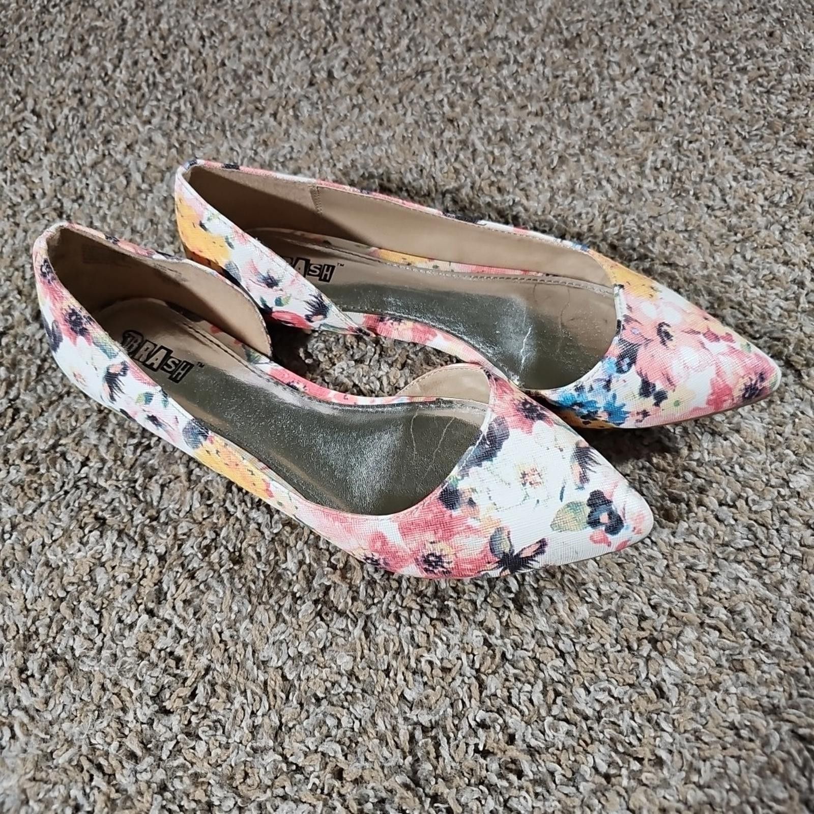 BRAHMIN Brash 6.5 Floral Slip On Flats Size US 6.5 / IT 36.5 - 1 Thumbnail