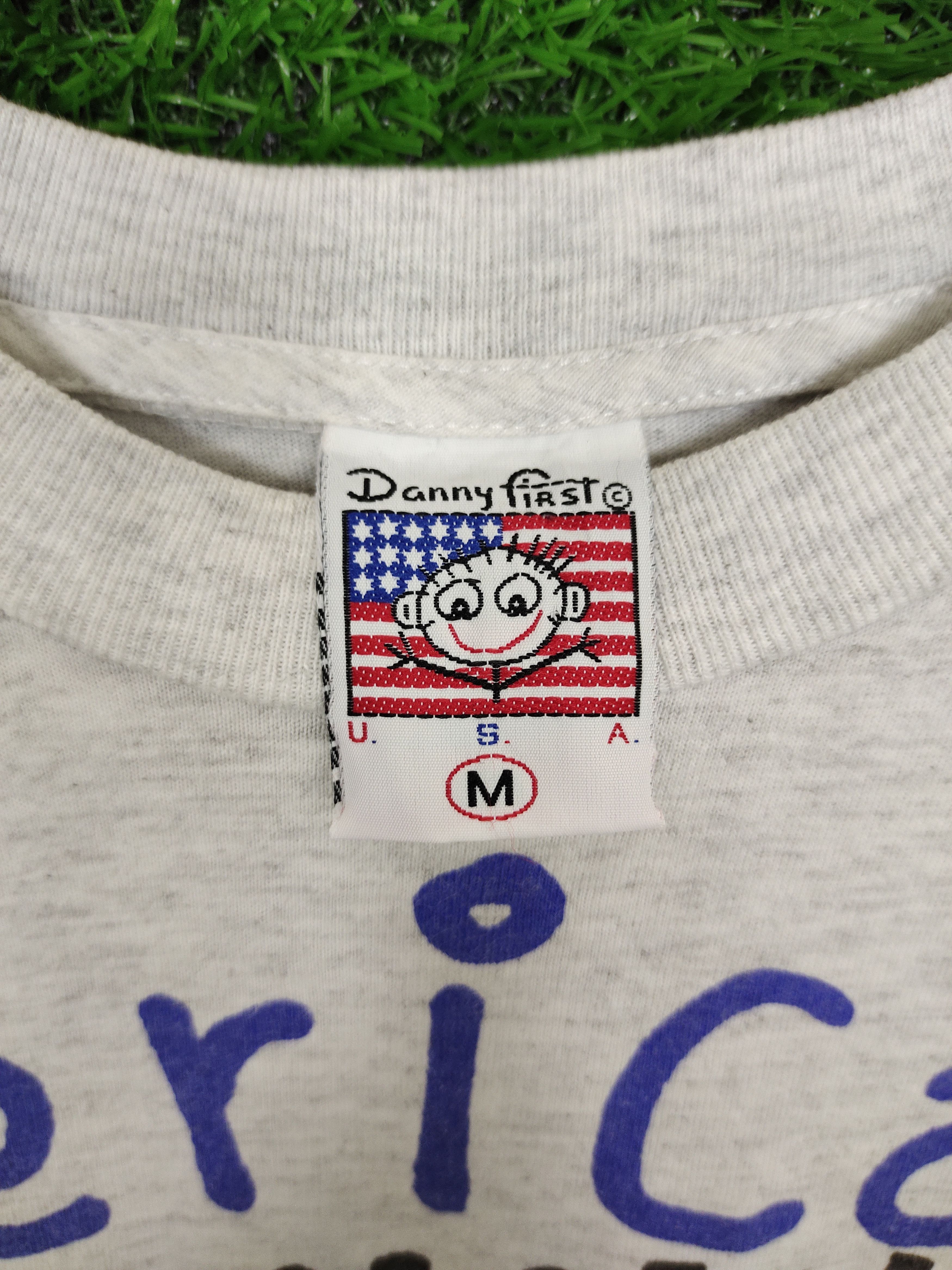 Vintage Vintage 90s Danny First "America Surf-Pro" T Shirt Size US M / EU 48-50 / 2 - 6 Thumbnail