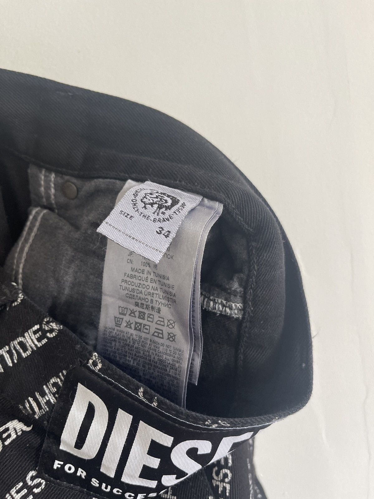 Diesel × Diesel Black Gold DIESEL DENIM JEANS 069KU Size US 34 / EU 50 - 7 Thumbnail
