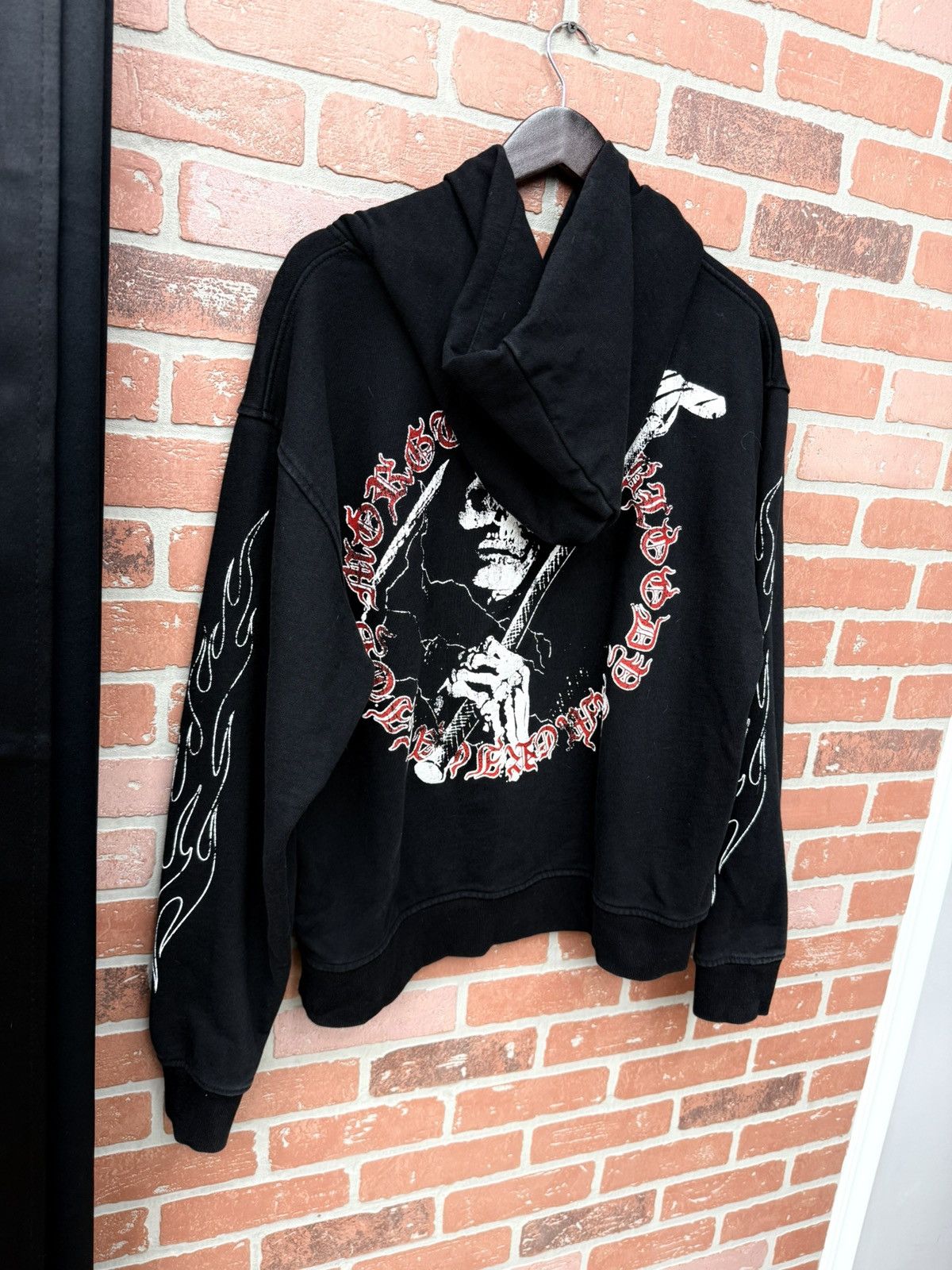 Revenge Men’s Black Revenge Hoodie Size Large Size US L / EU 52-54 / 3 - 6 Thumbnail
