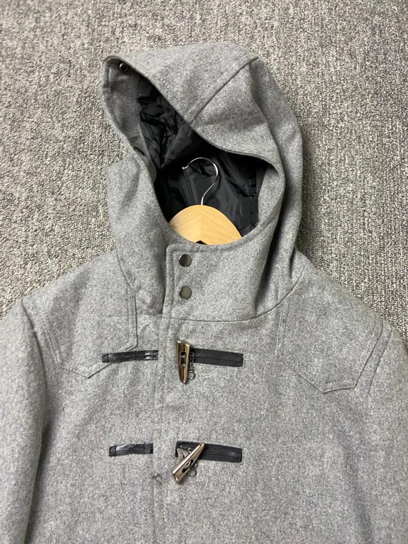 semanticdesign Semantic Design Wool Duffle Hoodie Jacket (203) Size US L / EU 52-54 / 3 - 10 Thumbnail