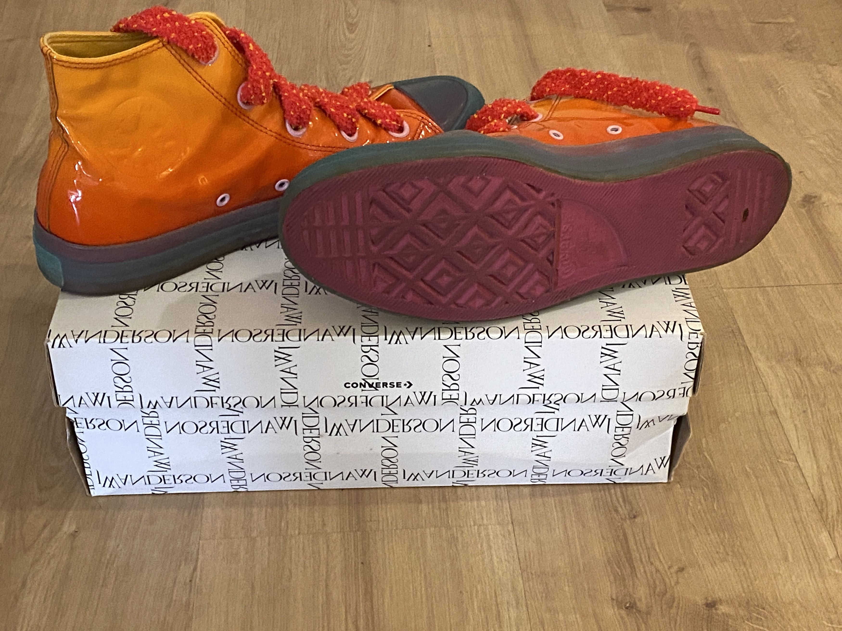 Converse × JW Anderson Converse x JW Anderson - Chuck Taylor Toy Kumquat Size US 11 / EU 44 - 3 Thumbnail