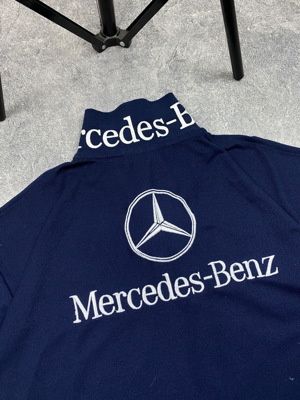 Mercedes-Benz × Vintage Mercedes Benz vintage polos tee 90s Size US XXL / EU 58 / 5 - 5 Thumbnail