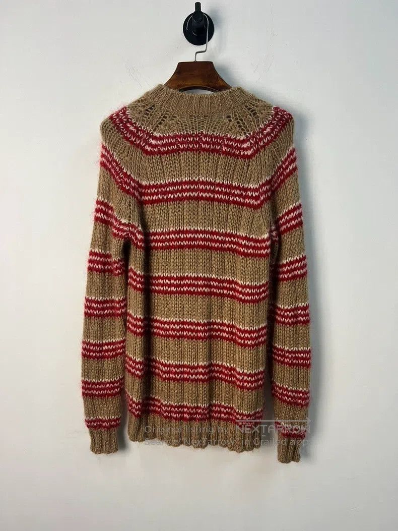 Prada Prada Striped wool blend knitted sweater Size XS / US 0-2 / IT 36-38 - 2 Thumbnail
