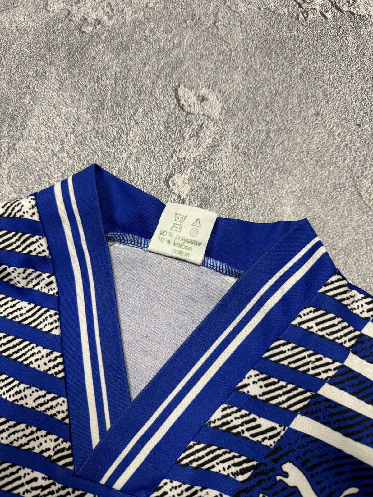Puma Vintage 90s Puma Lausanne Sports Agip Long sleeve Size US XL / EU 56 / 4 - 11 Thumbnail