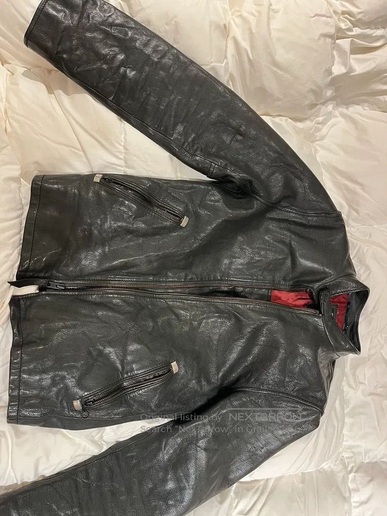 Schott Schott Sheepskin is used as an old leather jacket Size US S / EU 44-46 / 1 - 1 Thumbnail