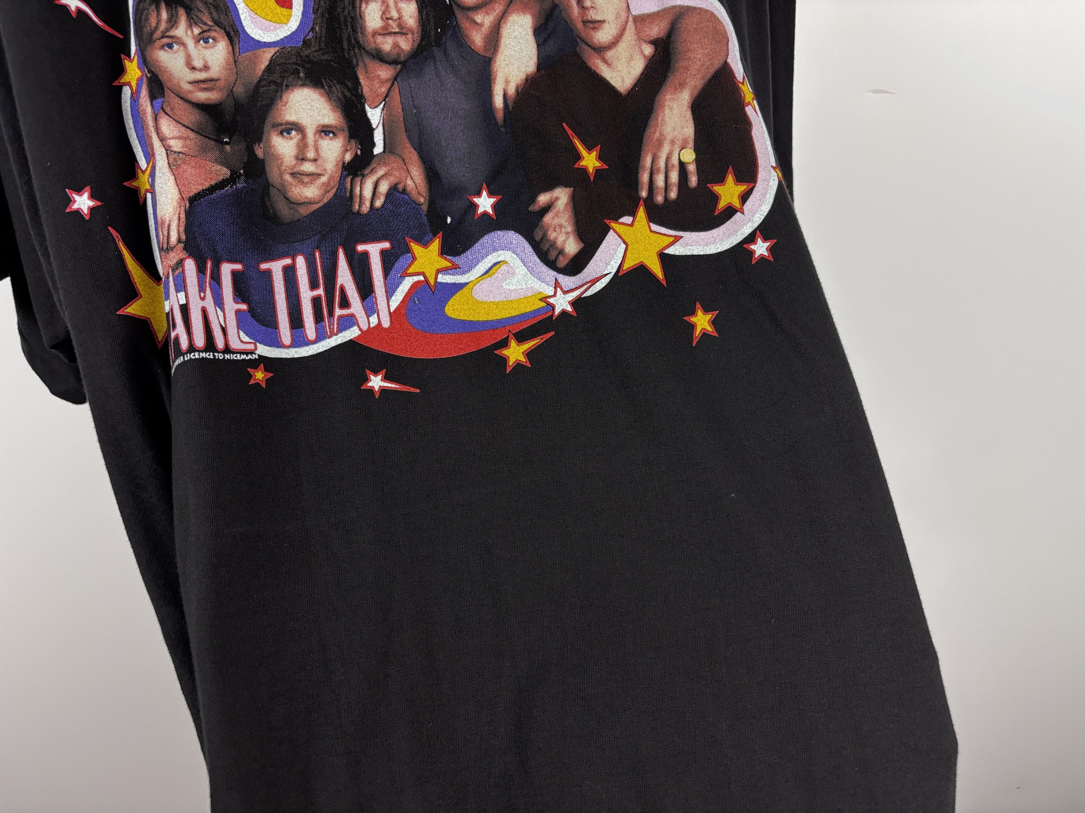 Band Tees × Vintage Vintage Take That Nobody Else Tour 1995 T-shrit Black XL Size US XL / EU 56 / 4 - 7 Thumbnail