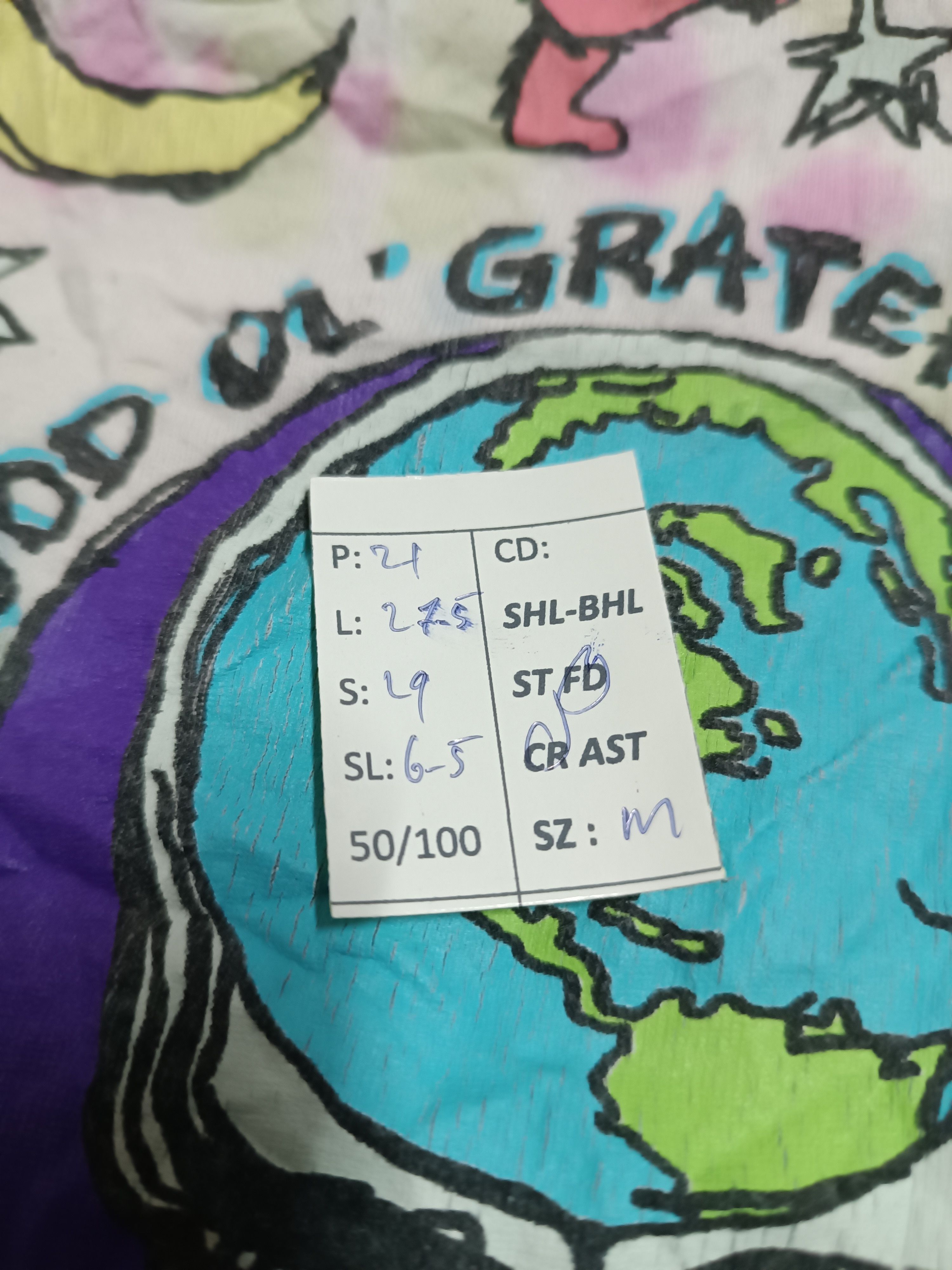 Band Tees VINTAGE GRATEFUL DEAD TIE DYE DANCING BEAR dylan doors Size US M / EU 48-50 / 2 - 18 Thumbnail