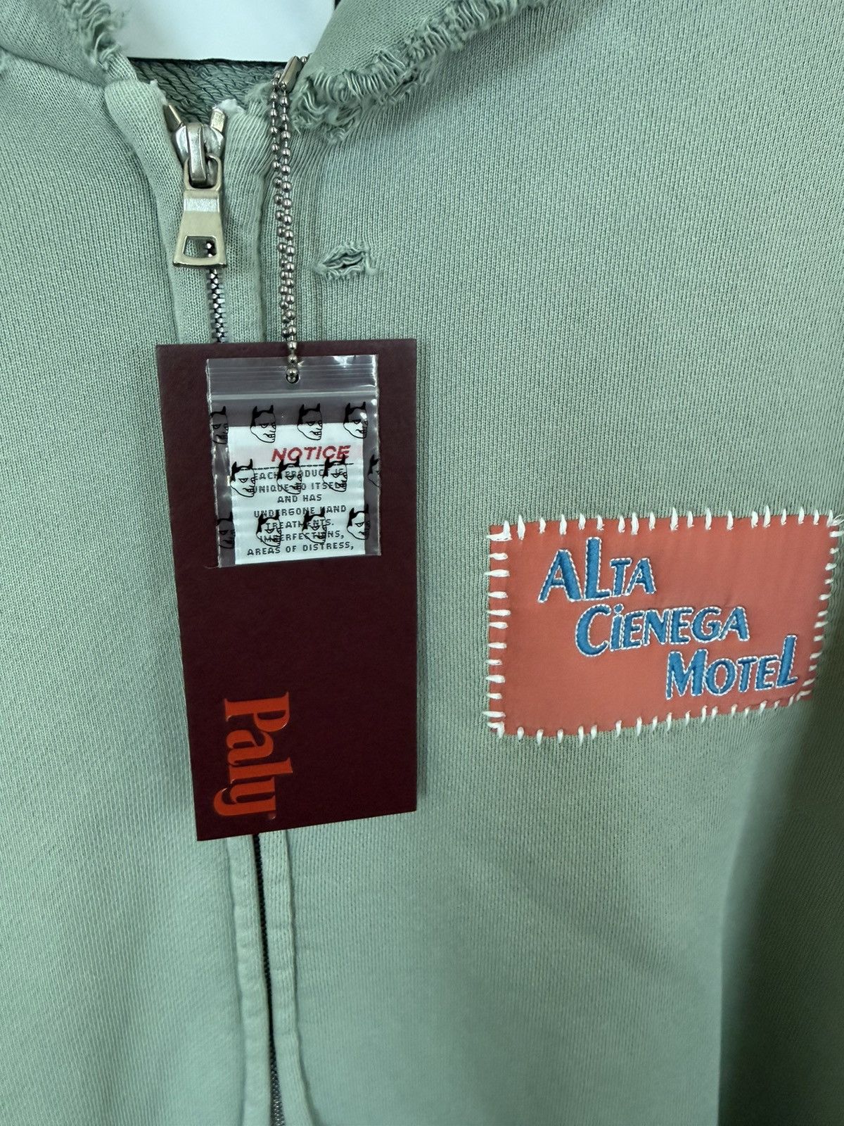 Paly Hollywood Paly Hollywood Alta Cienega Zip Hoodie Size US S / EU 44-46 / 1 - 4 Thumbnail
