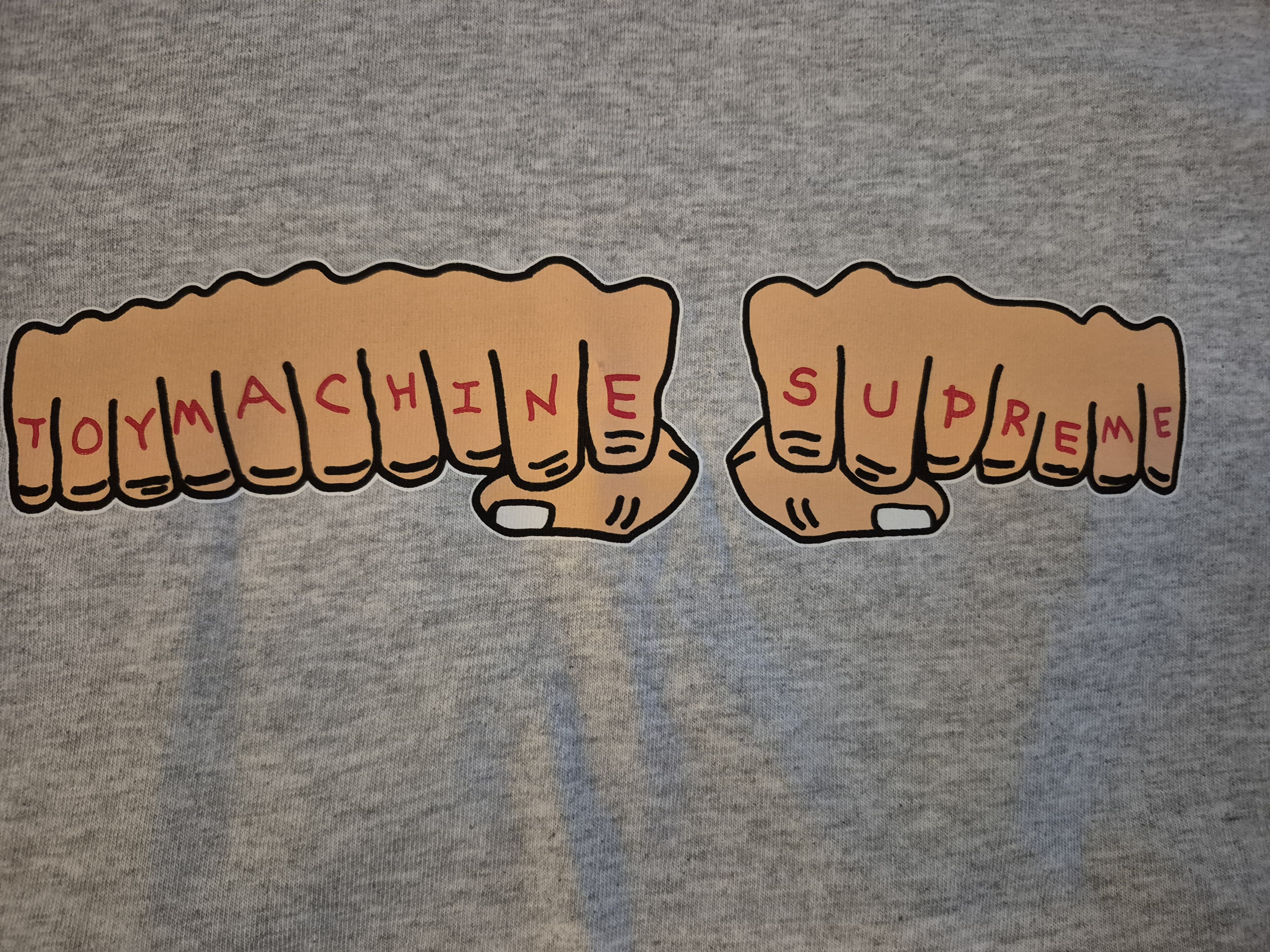 Supreme Supreme "ToyMachine Supreme" Knuckles Tee Size Large Size US L / EU 52-54 / 3 - 2 Thumbnail