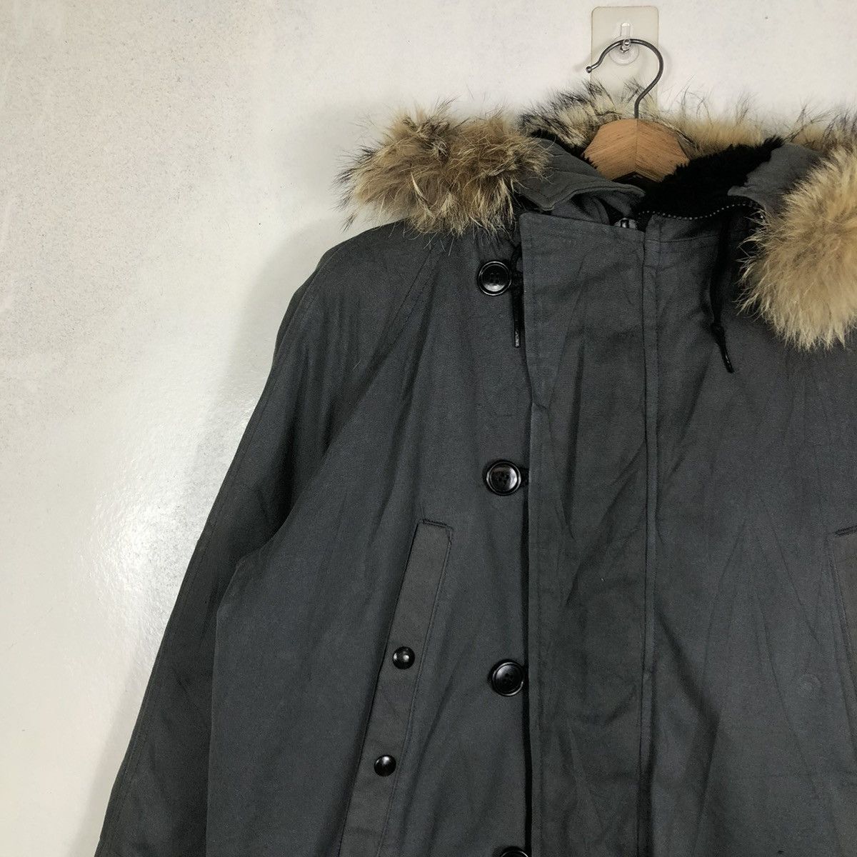 I. Spiewak And Sons 📌VINTAGE BOMBER JACKET 1N3BFJ I.SPIEWAK SON FUR HOODIE Size US M / EU 48-50 / 2 - 9 Thumbnail