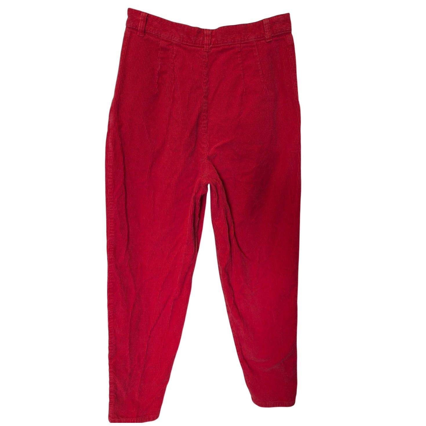 Vintage Vintage ESPRIT Sport Red Corduroy Mom Jeans Sz 13 Size 28" / US 6 / IT 42 - 3 Thumbnail