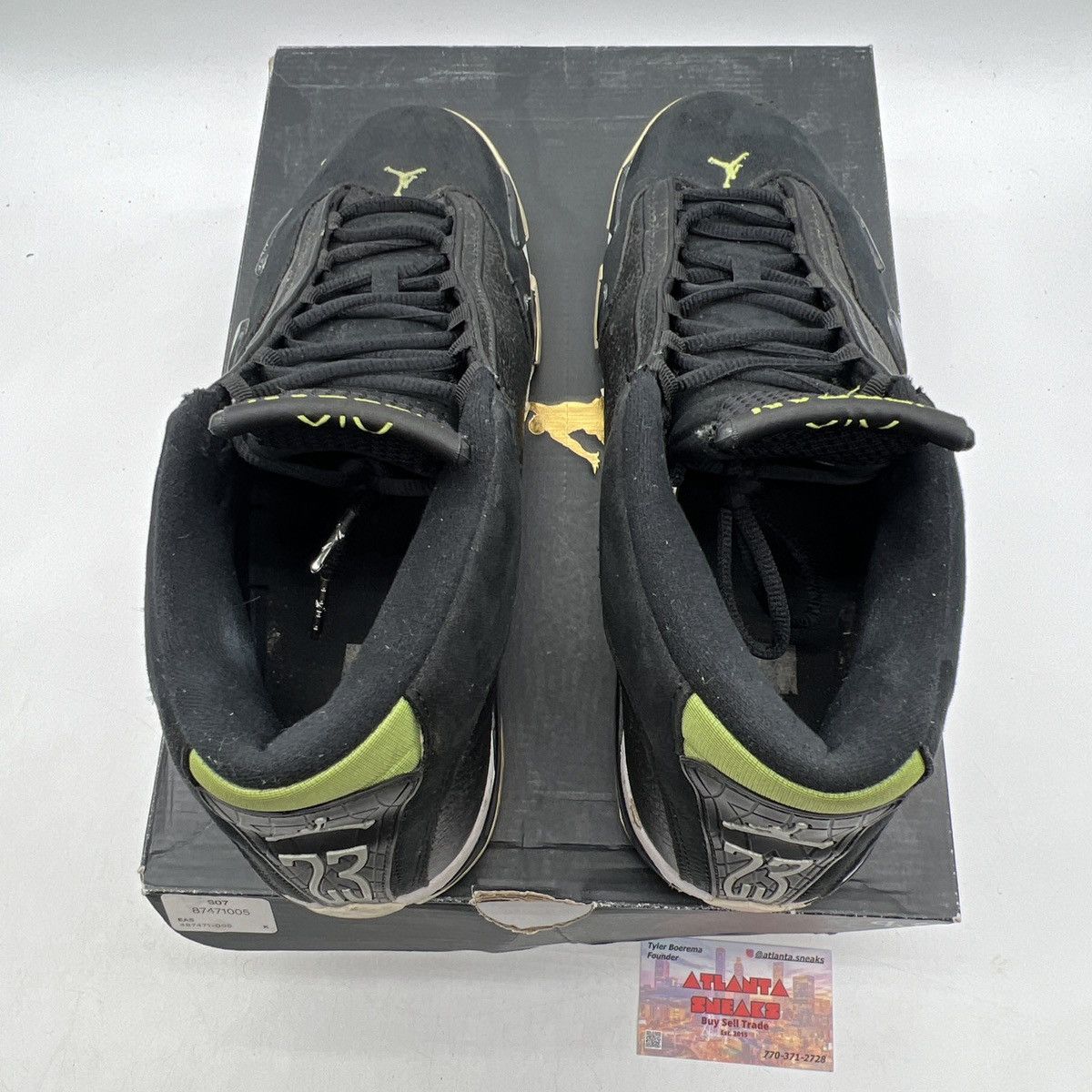 Jordan Brand Air Jordan 14 indigo Size US 12 / EU 45 - 7 Thumbnail