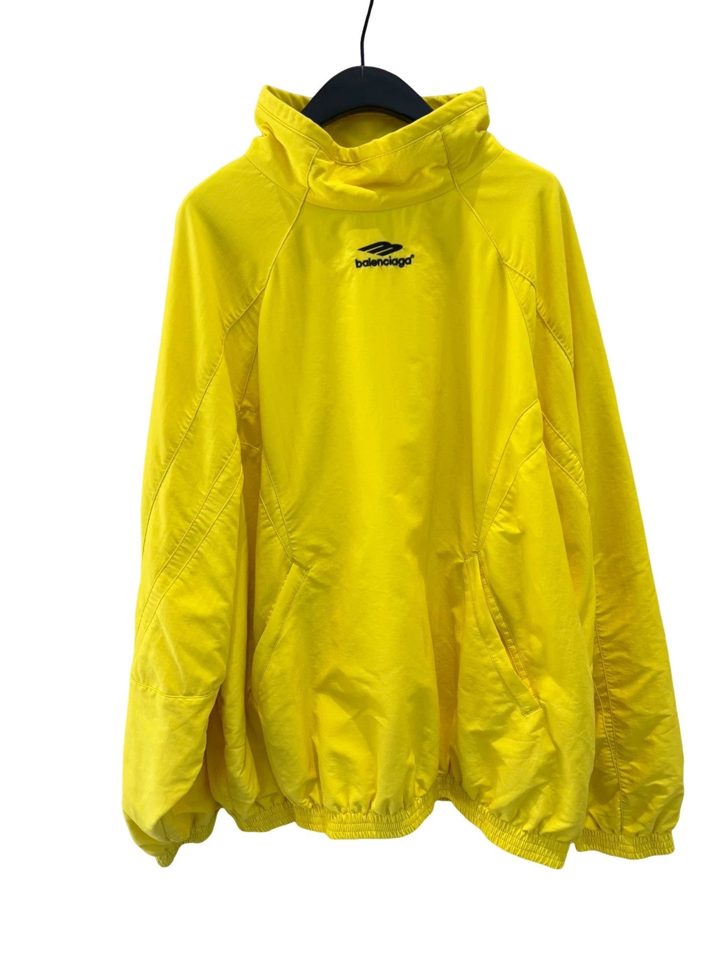 Balenciaga Balenciaga FW22 Yellow Logo Jacket Size M Size US M / EU 48-50 / 2 - 1 Thumbnail
