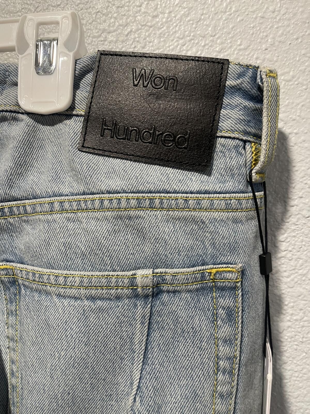 Won Hundred Won Hundred Light Wash Denim Jeans Size 30" / US 8 / IT 44 - 6 Thumbnail