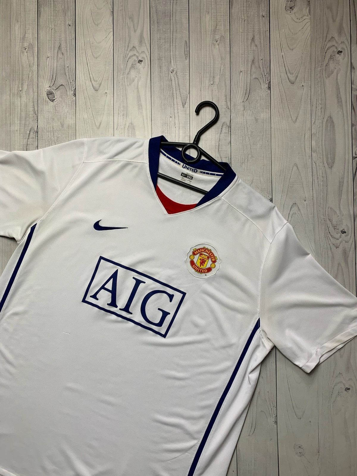 Nike × Vintage Vintage Nike Manchester United soccer jersey size XXL logo Size US XXL / EU 58 / 5 - 2 Thumbnail