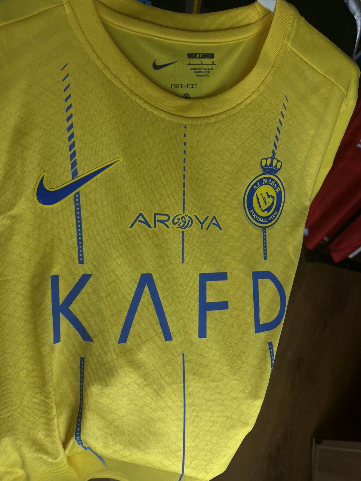 Nike Soccer Jersey Nike Al Nassr 2023/24 Ronaldo #7 Size US M / EU 48-50 / 2 - 9 Thumbnail
