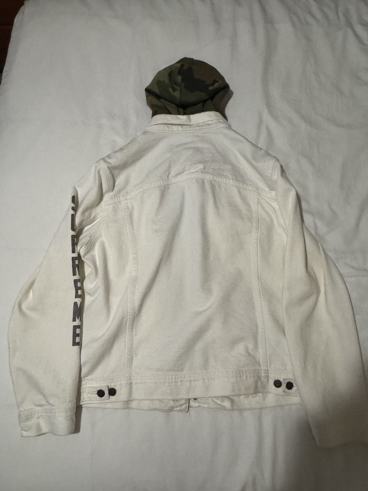 Levi's × Supreme Supreme Levi’s Fleece Hood Trucker Jacket Size US L / EU 52-54 / 3 - 2 Thumbnail