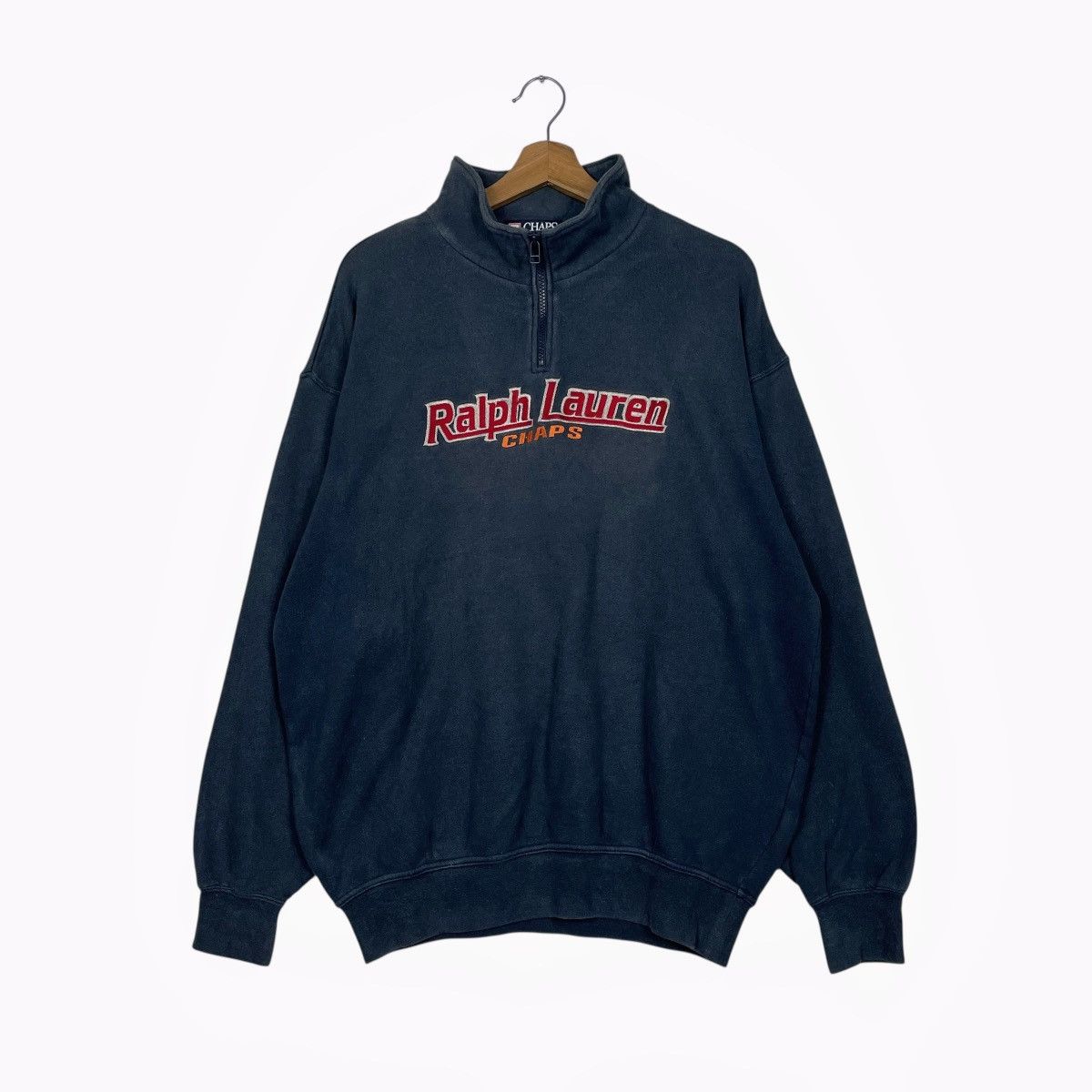 Chaps Ralph Lauren Vintage Chaps Ralph Lauren Big Logo Sweater Size US L / EU 52-54 / 3 - 1 Thumbnail
