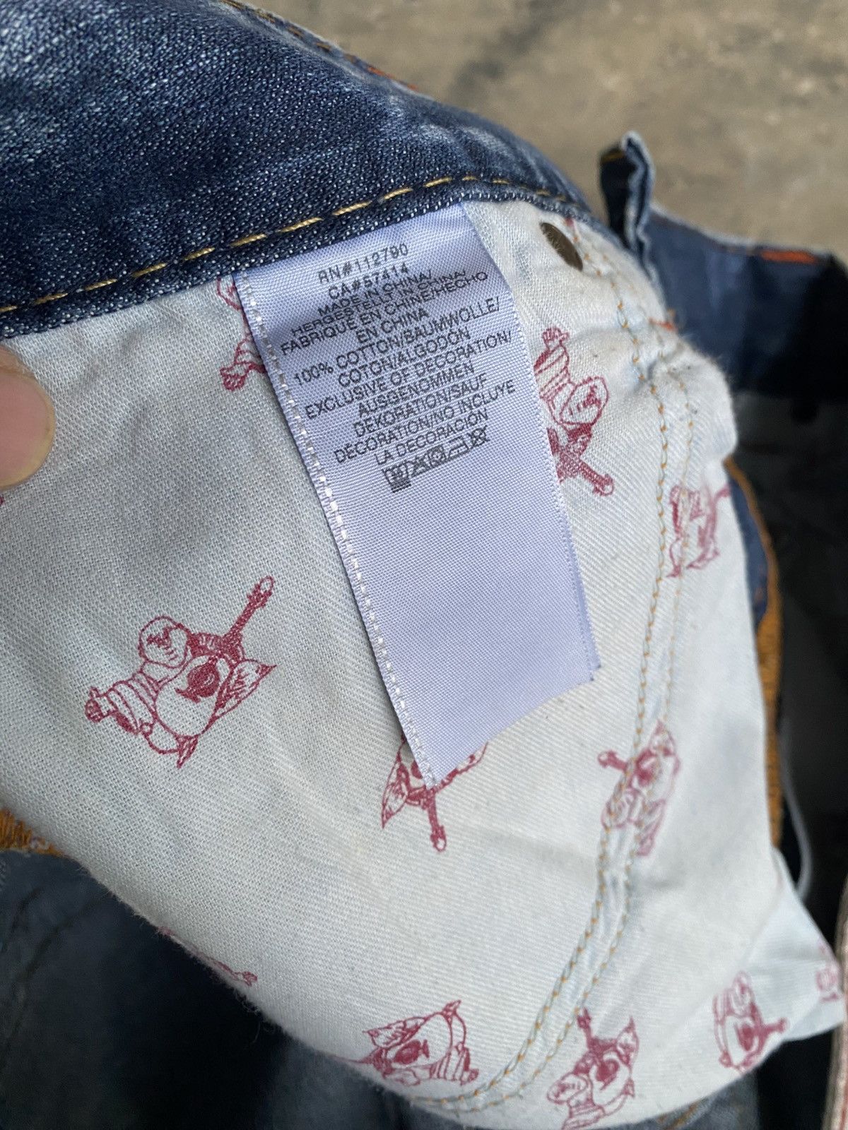 True Religion × Vintage Vintage True Religion Jeans Size 30 Straight Size US 44 / EU 60 - 19 Thumbnail