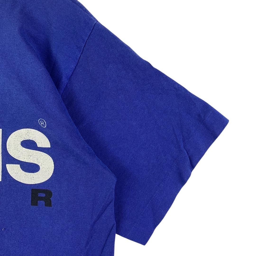 Adidas Vintage 90s ADIDAS soccer blue tee shirt Size US S / EU 44-46 / 1 - 7 Thumbnail