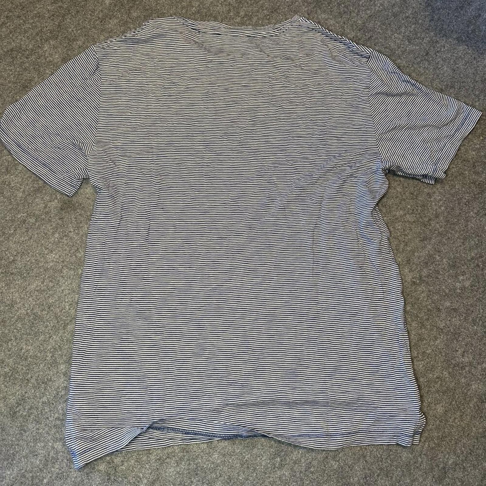 Vince Vince Men’s Striped T-Shirt – Size XS – Soft Cotton Blend Size US XS / EU 42 / 0 - 6 Thumbnail