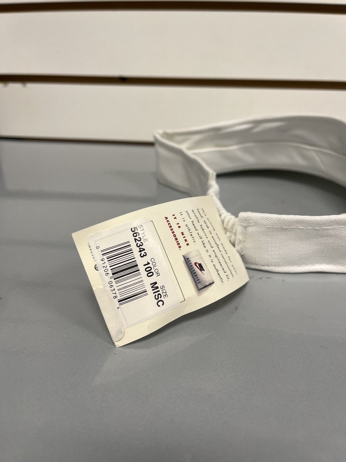 Nike Nike visor 1990s Size ONE SIZE - 3 Thumbnail