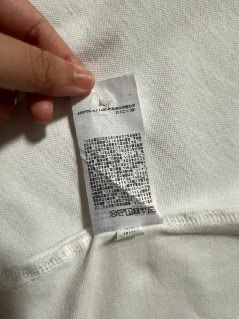 Jil Sander K6-17 J+ Jil Sander Uniqlo white Polo Tee Size US L / EU 52-54 / 3 - 7 Thumbnail