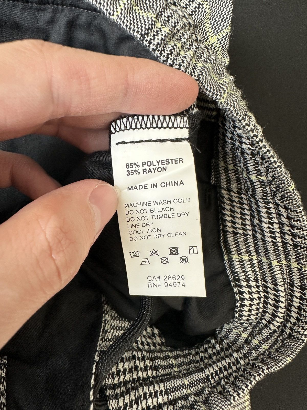 Stussy Plaid Trousers Grey Size US 36 / EU 52 - 7 Thumbnail