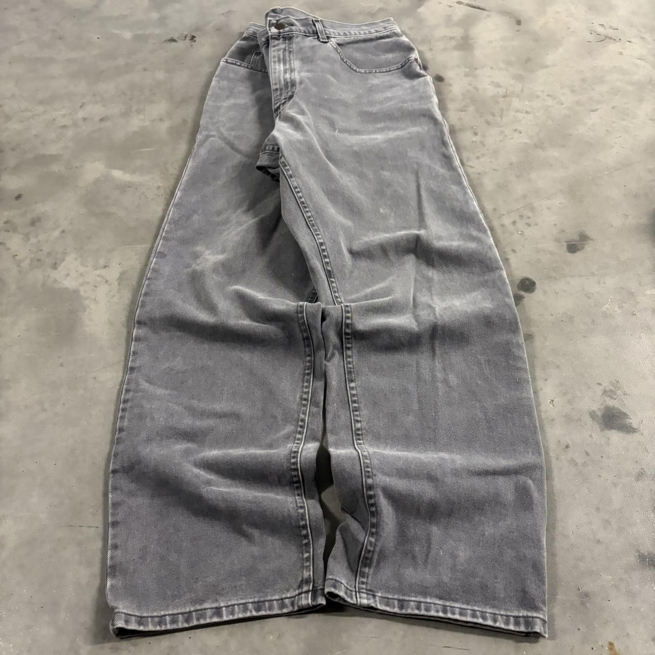 Vintage Crazy Vintage Y2K/2000s Grunge Grey Essential Denim Jeans! 36x31 Size US 36 / EU 52 - 3 Thumbnail