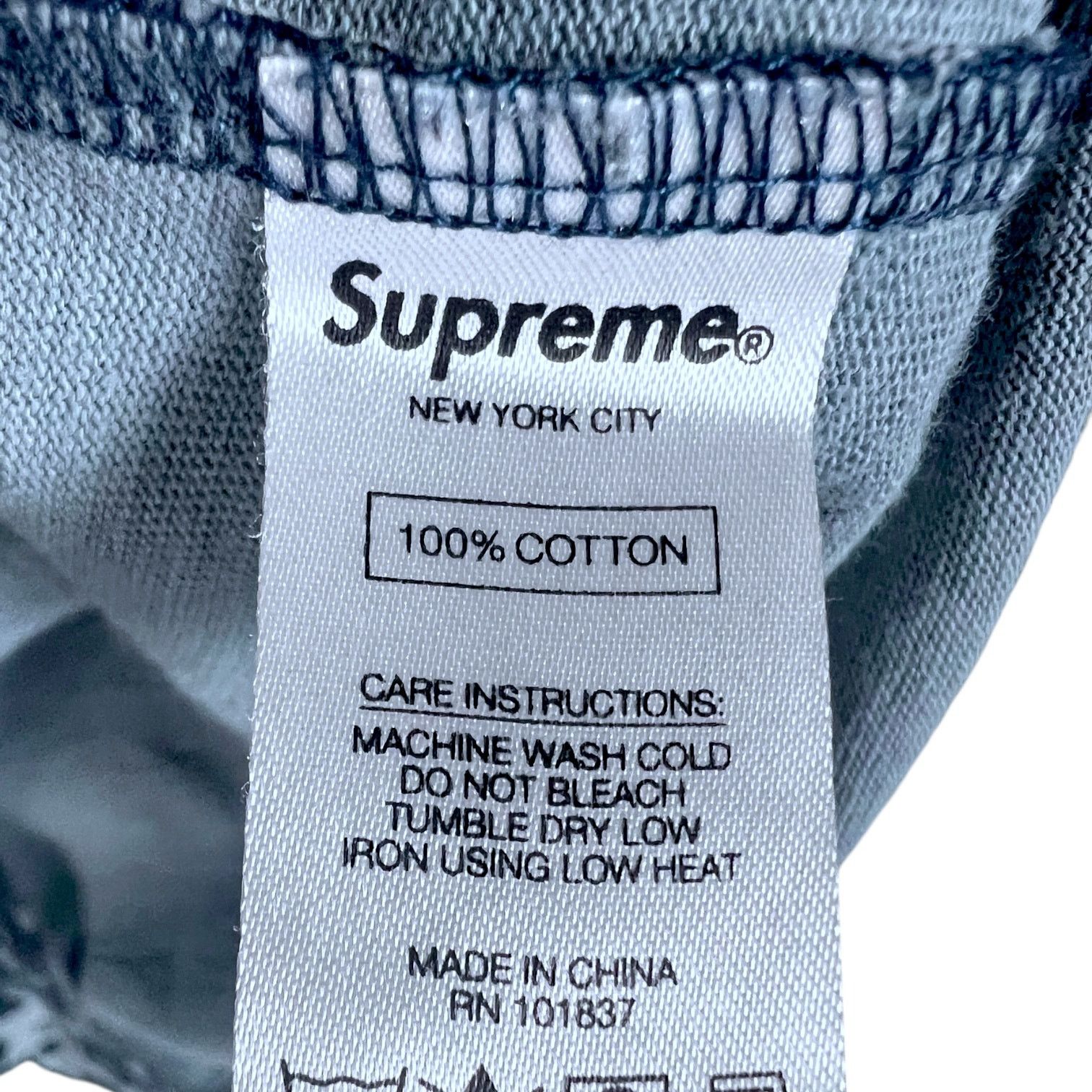 Supreme Supreme SS 2019 Men L Blue Digi Camo Box Logo Ringer T-Shirt Size US L / EU 52-54 / 3 - 4 Thumbnail