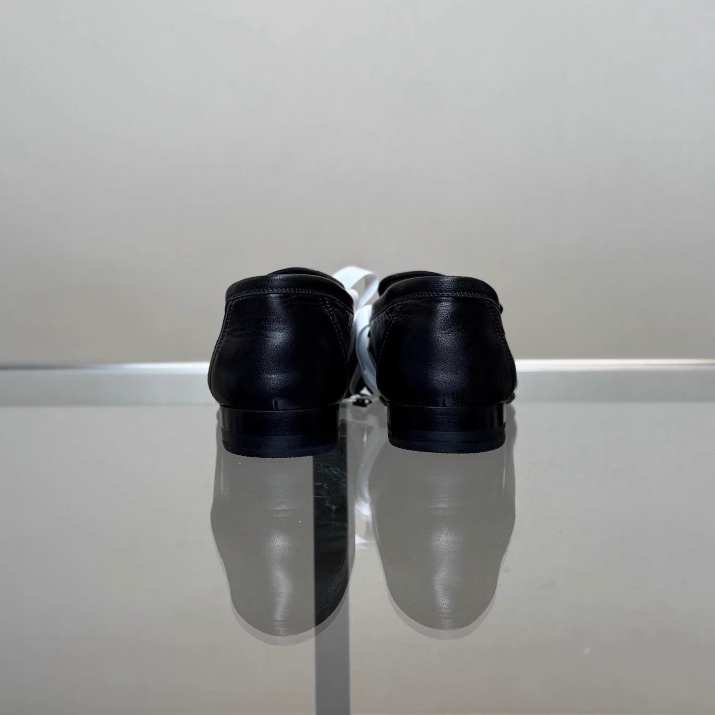 Hermes Hermes H Buckle Black Tassel Loafer 38.5 99 Size US 8 / IT 38 - 4 Thumbnail