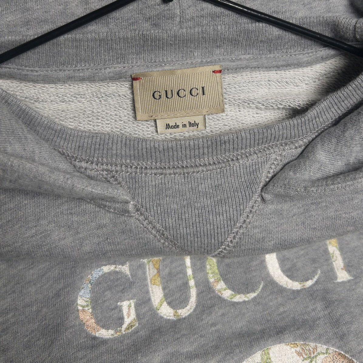 Gucci Gucci Interlocking G Cotton Hoodie Size XXS / US 00 / IT 34 - 5 Thumbnail