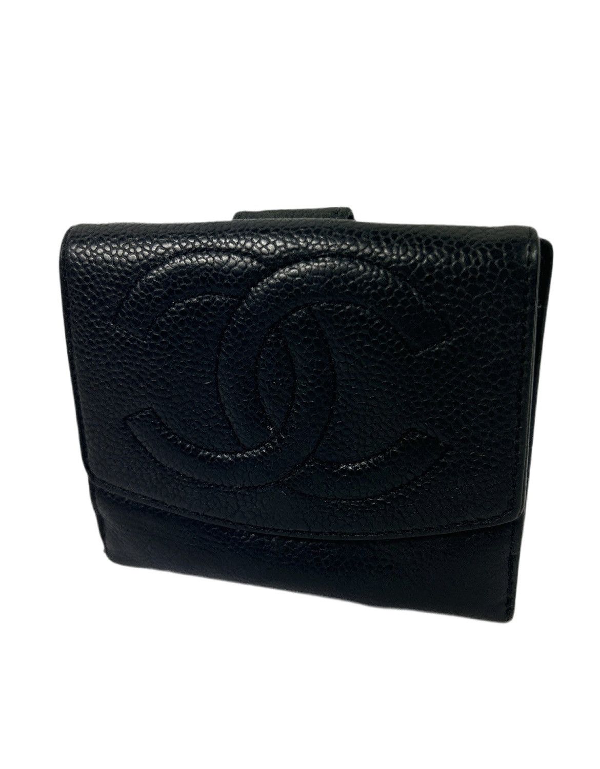 Chanel Chanel CC Caviar Bifold Wallet Size ONE SIZE - 1 Thumbnail