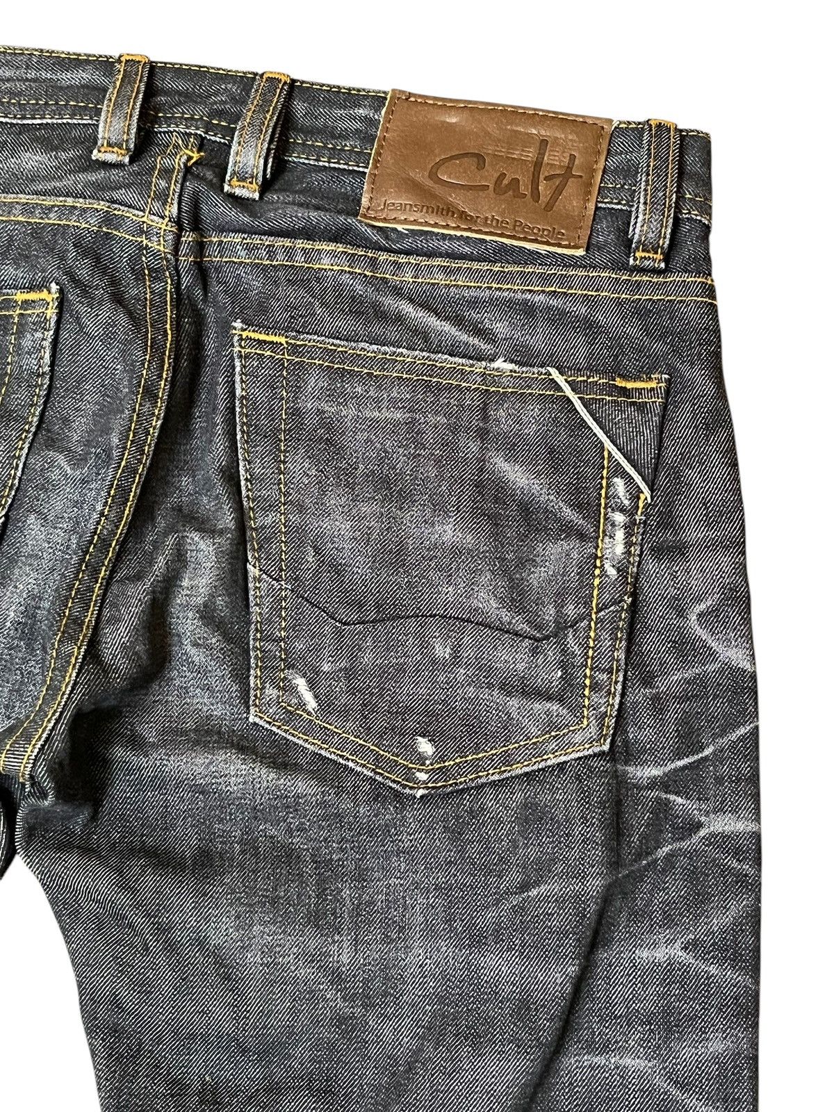 Cult Of Individuality ARCHIVE JAPANESE CULT OF INDIVIDUALITY SELVEDGE JEANS Size US 31 - 9 Thumbnail