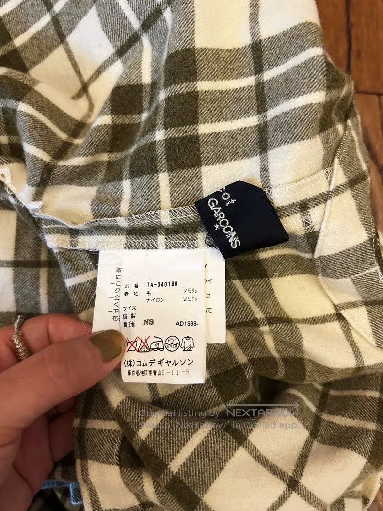 Comme des Garcons Comme des Garcons Wool Deconstructed Dress Size S / US 4 / IT 40 - 4 Thumbnail