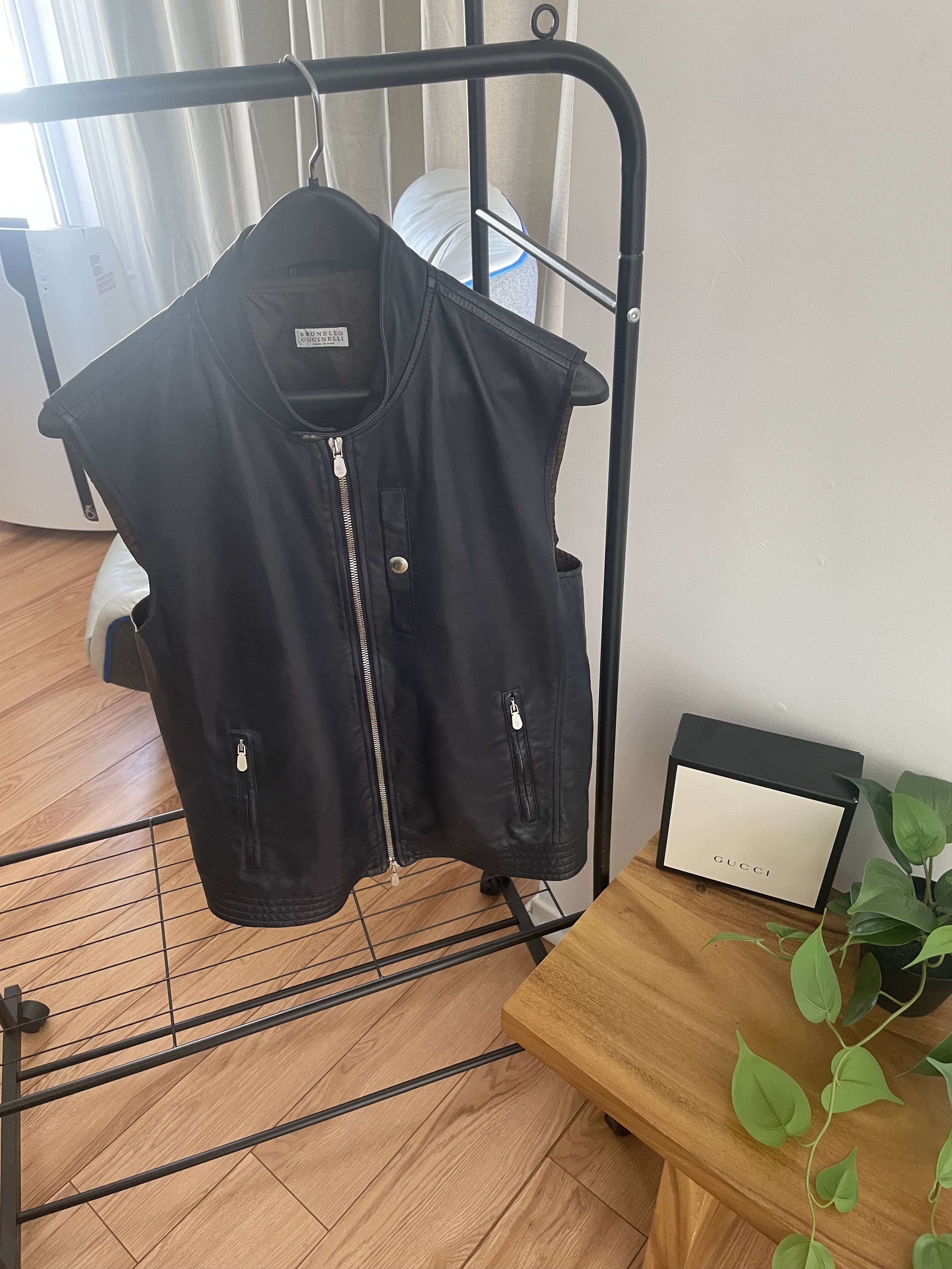 Brunello cucinelli Leather vest