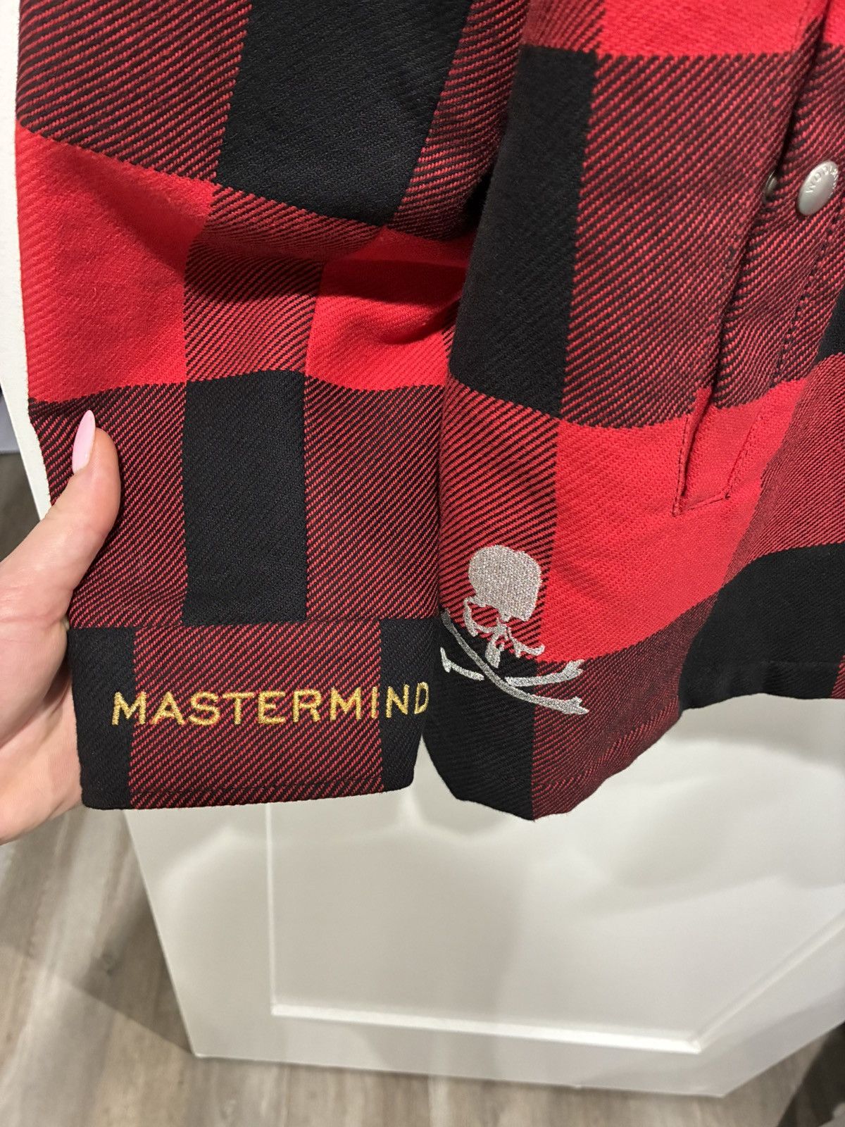 Mastermind Japan Mastermind Japan x Woolrich Buffalo Checked Jacket Size US XL / EU 56 / 4 - 2 Thumbnail