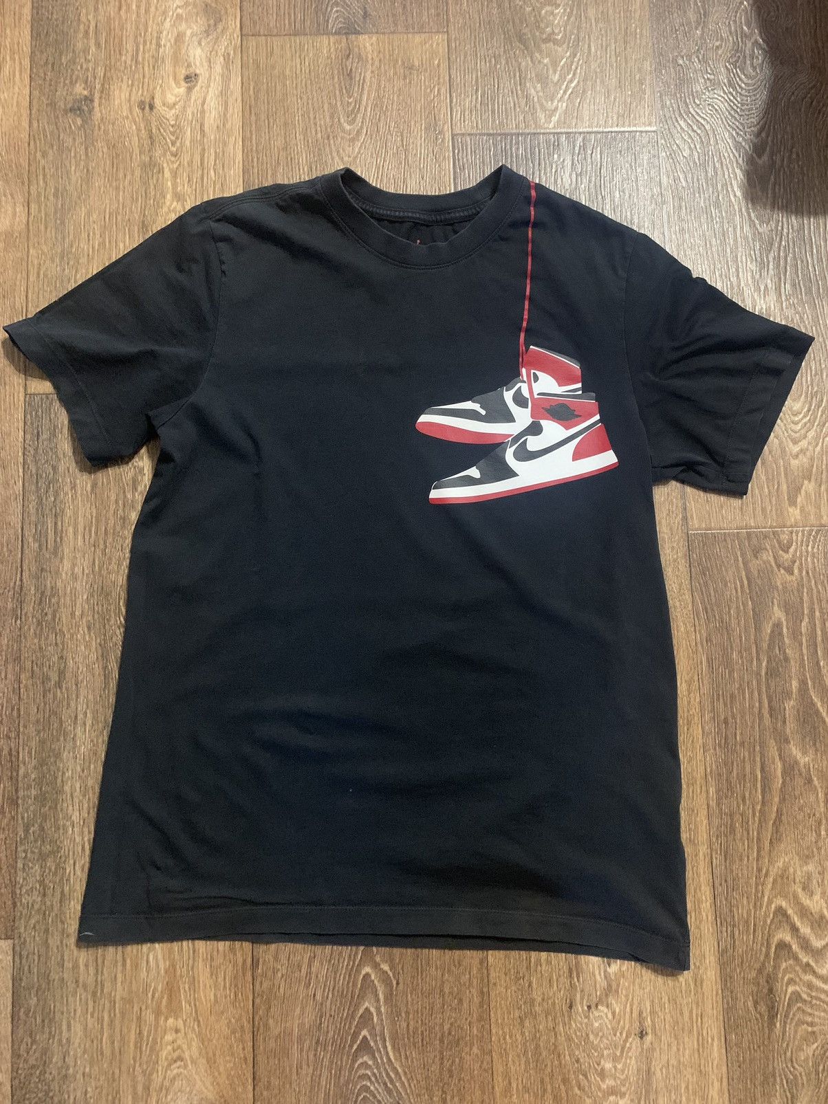 Jordan Brand jordan t shirt original black Size US M / EU 48-50 / 2 - 1 Thumbnail