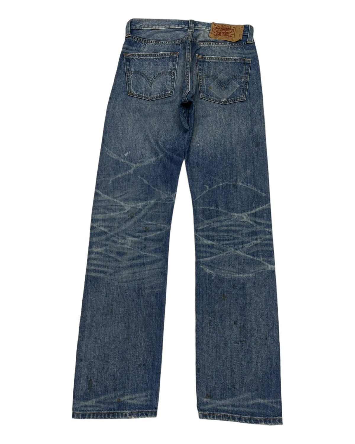 Japanese Brand × Levi's × Vintage VINTAGE LEVIS 501 BUTTON FLY STRAIGHT LEG DENIM JEANS Size US 28 / EU 44 - 2 Thumbnail