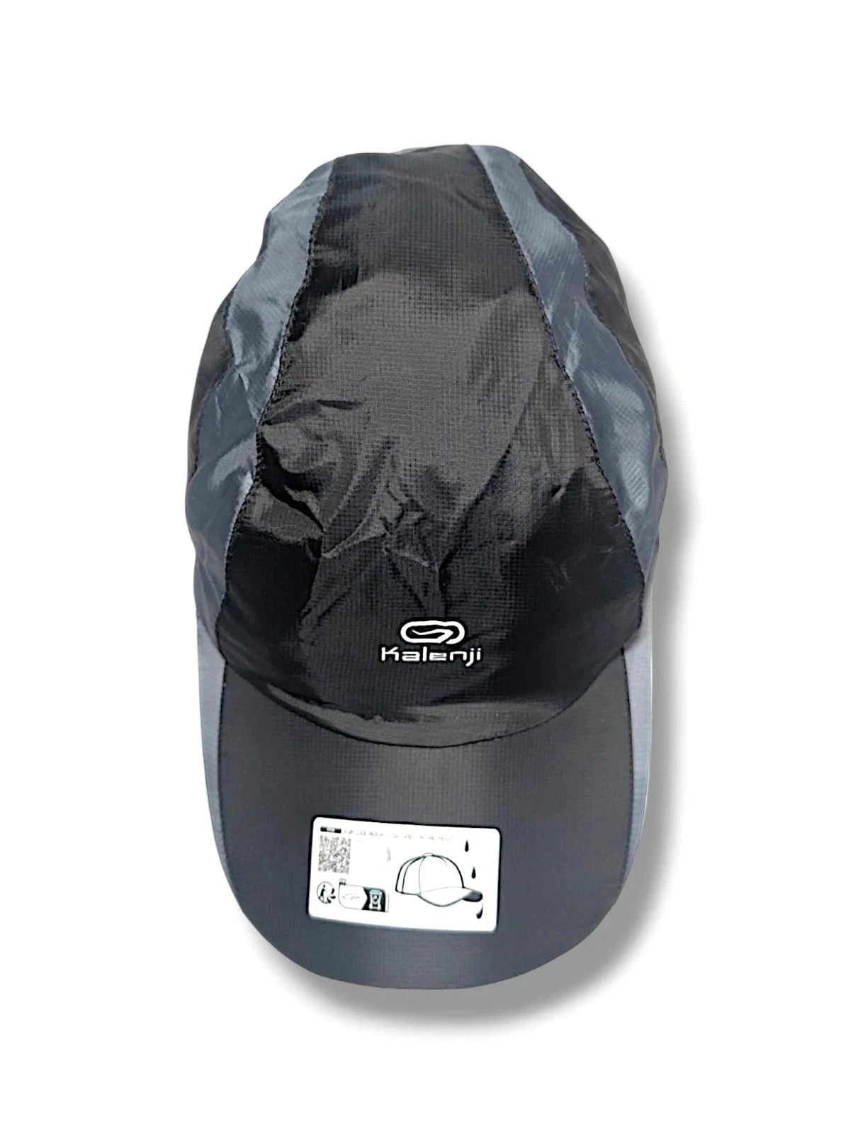 Other Kalenji Black Waterproof Sport Cap | New | Adjustable Size ONE SIZE - 2 Thumbnail