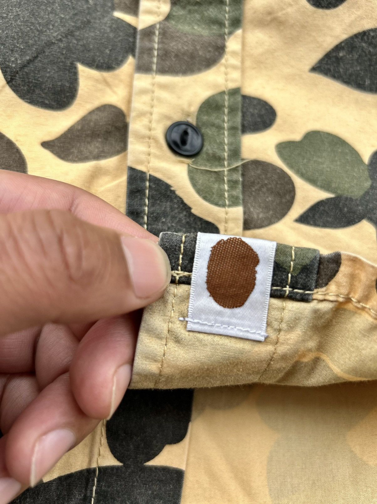 Bape CRAZY RARE BAPE NIGO 1ST CAMO SHIRT Size US S / EU 44-46 / 1 - 7 Thumbnail