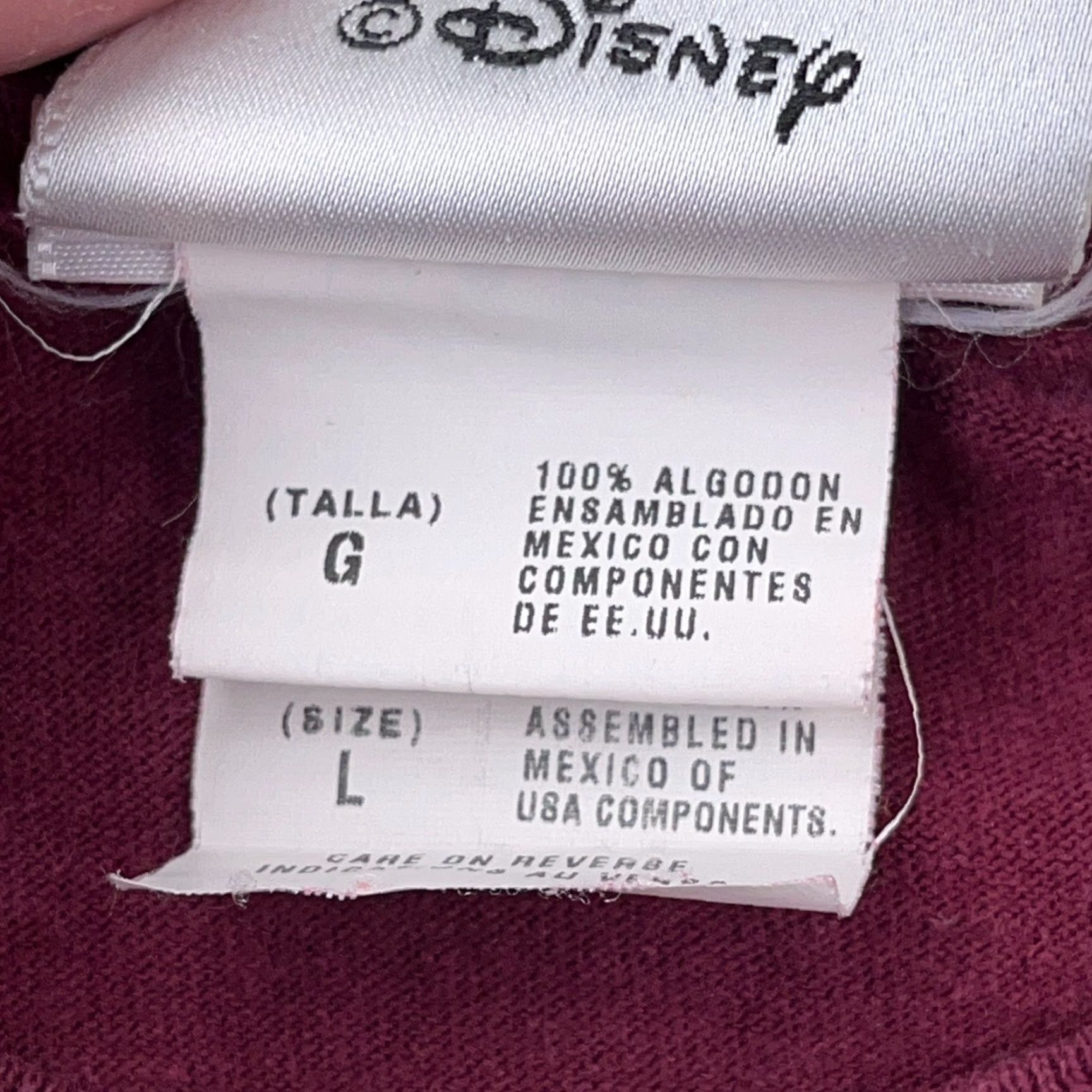 Disney VINTAGE Disney Mickey Mouse Shirt Men Large Red Long Sleeve 90s Christmas Party 2008 Mens Size US L / EU 52-54 / 3 - 3 Thumbnail