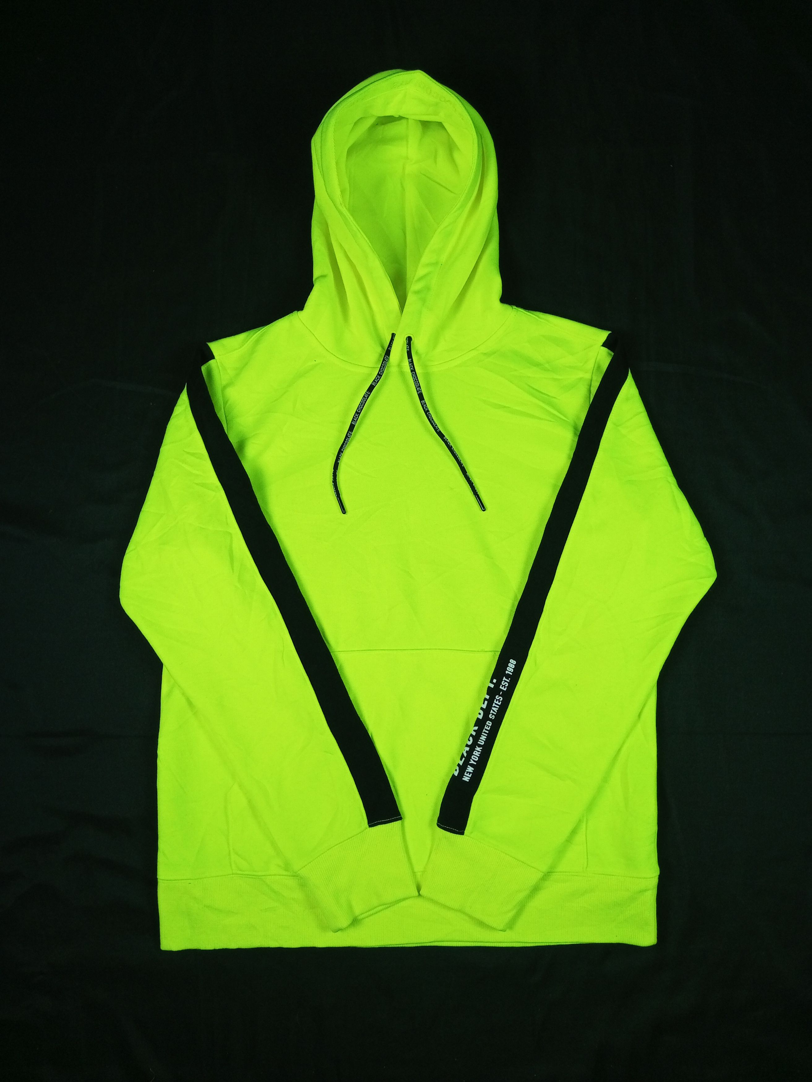 Chocolate × Japanese Brand Black Chocoolate Hoodie Neon Size M Size US M / EU 48-50 / 2 - 6 Thumbnail